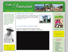Tablet Screenshot of lettre-amazonie.org